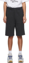 Acne Studios Black Relaxed Shorts - Acné studios noir short détendu noir - 여드름 스튜디오 블랙 편안한 반바지