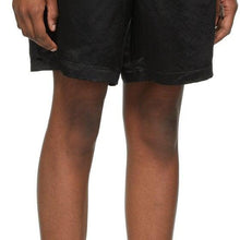 Acne Studios Black Satin Shorts