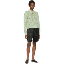 Acne Studios Black Satin Shorts