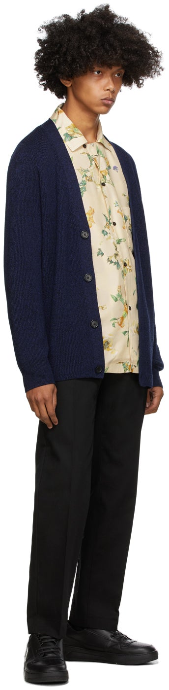 Acne Studios Black Twill Slim-Fit Chino Trousers