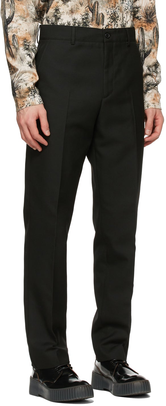 Acne Studios - Twill trousers - Black