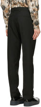 Acne Studios Black Twill Trousers