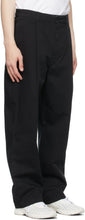 Acne Studios Black Wide-Leg Trousers
