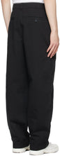 Acne Studios Black Wide-Leg Trousers
