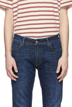 Acne Studios Blue BlÃ¥ Konst Dark North Jeans