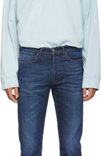 Acne Studios Blue BlÃ¥ Konst River Jeans