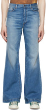 Acne Studios Blue Bootcut Jeans - Jeune de bootcut bleu acné studios - 여드름 스튜디오 블루 bootcut 청바지