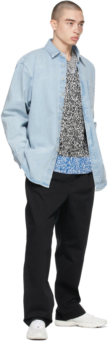 Acne Studios Blue Denim Oversized Shirt