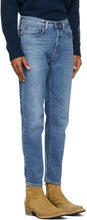 Acne Studios Blue Faded Slim Tapered Jeans