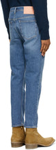 Acne Studios Blue Faded Slim Tapered Jeans