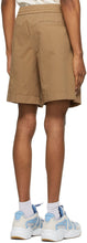 Acne Studios Brown Cotton Twill Shorts