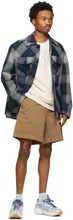 Acne Studios Brown Cotton Twill Shorts