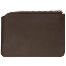 Acne Studios Brown Logo Pouch