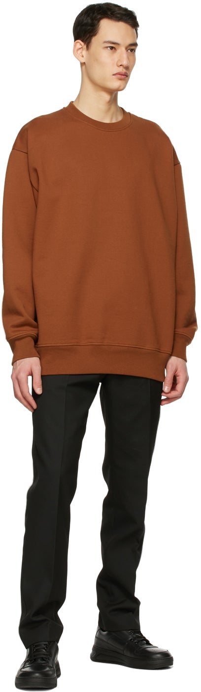 Acne Studios Brown Pink Label Sweatshirt