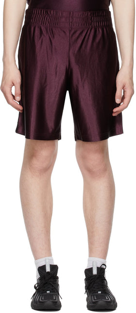 Acne Studios Burgundy Piping Shorts - Studios acné Bourgogne Shorts de tuyauterie - 여드름 스튜디오 부르고뉴 파이프 반바지