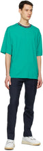 Acne Studios Green Jacquard Logo T-Shirt