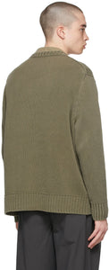 Acne Studios Green Knit Sweater
