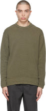 Acne Studios Green Knit Sweater - Pull en tricot vert acné studios - 여드름 스튜디오 그린 니트 스웨터