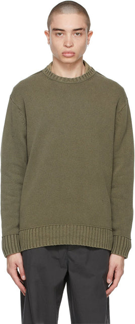Acne Studios Green Knit Sweater - Pull en tricot vert acné studios - 여드름 스튜디오 그린 니트 스웨터