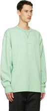 Acne Studios Green Logo Sweatshirt
