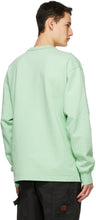 Acne Studios Green Logo Sweatshirt