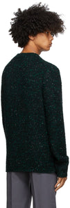 Acne Studios Green Pilled Melange Crewneck
