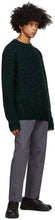 Acne Studios Green Pilled Melange Crewneck