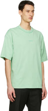Acne Studios Green Printed T-Shirt