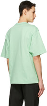 Acne Studios Green Printed T-Shirt