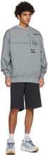 Acne Studios Grey Beni Bischof Edition 'MOTF' Sweatshirt