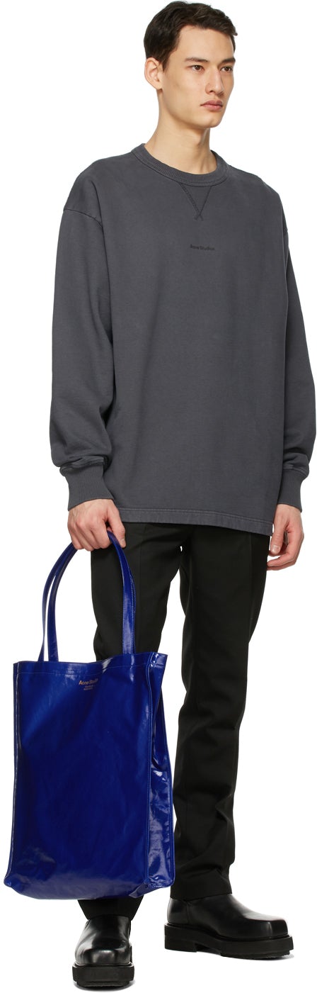 Acne Studios Grey Logo Sweatshirt