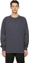 Acne Studios Grey Logo Sweatshirt - Sweat-shirt logo gris acné studios gris - 여드름 스튜디오 그레이 로고 스웨터