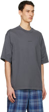 Acne Studios Grey Logo T-Shirt