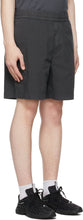 Acne Studios Grey Poplin Loose Shorts