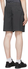 Acne Studios Grey Poplin Loose Shorts