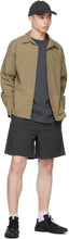 Acne Studios Grey Poplin Loose Shorts