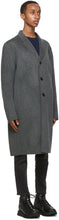 Acne Studios Grey Wool Coat