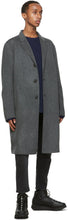 Acne Studios Grey Wool Coat