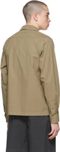 Acne Studios Khaki Boxy Cropped Shirt