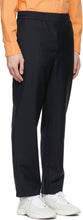 Acne Studios Navy Mohair Casual Trousers