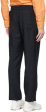 Acne Studios Navy Mohair Casual Trousers