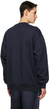 Acne Studios Navy Pink Label Sweatshirt
