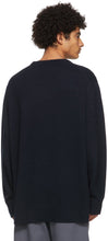 Acne Studios Navy Recycled Cashmere Sweater