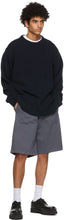 Acne Studios Navy Recycled Cashmere Sweater