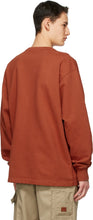 Acne Studios Orange Logo Sweatshirt
