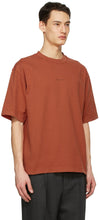 Acne Studios Orange Printed T-Shirt