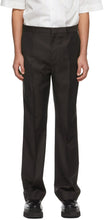 Acne Studios Purple Wool Tailored Trousers - Pantalon sur mesure de laine pourpre de studios d'acné - 여드름 스튜디오 보라색 양모 맞춤형 바지