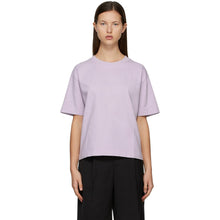 Acne Studios SSENSE Exclusive Purple Logo T-Shirt - Acné Studios Ssense T-shirt de logo violet exclusif SSense - 여드름 스튜디오 ssense 독점적 인 보라색 로고 티셔츠