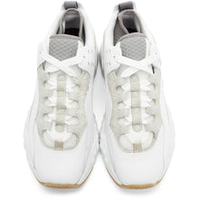 Acne Studios SSENSE Exclusive White Nappa Manhattan Sneakers