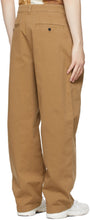 Acne Studios Tan Wide-Leg Trousers